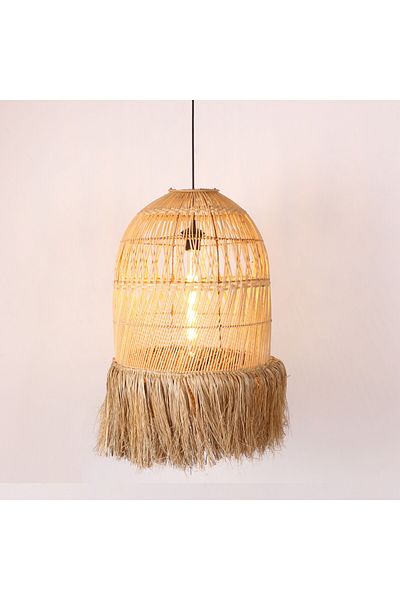 Mylamp Rattan Meğri Chandelier 40X65 cm