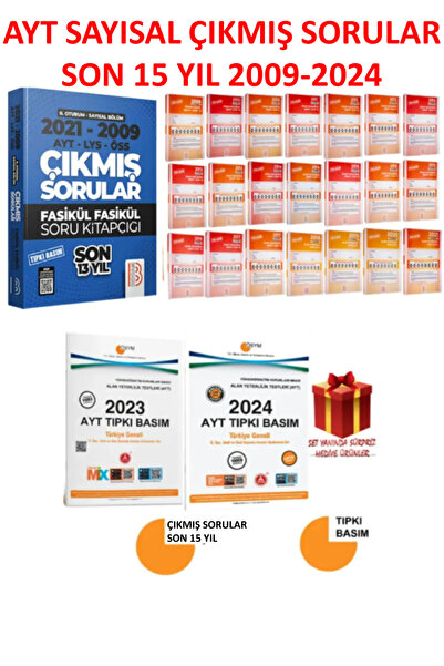 A Yayınları Benim Hocam Ayt Sayısal Çıkmış Son 15 Yıl Fasikül Fasikül Tıpkı B...