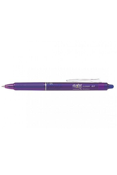 Pilot Roller 0.7mm Violet Clicker Frixion Pilot