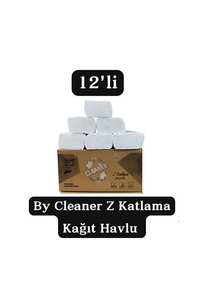 By Cleaner Towel and Paper 100Er Grain 12 Pack Z-Fold Dispenser
