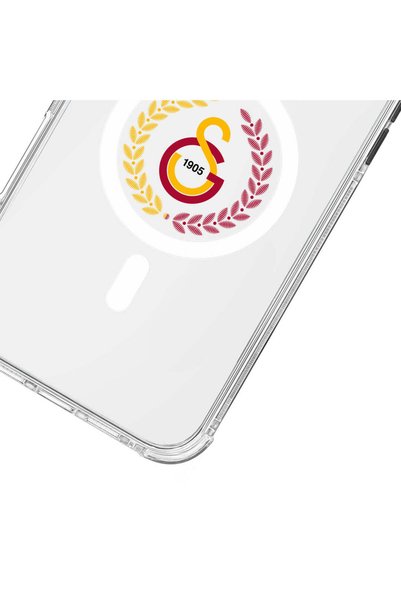 Galatasaray حافظة هاتف مرخصة من Galatasaray Leaf Arma Magsafe متوافقة مع iPhone 16
