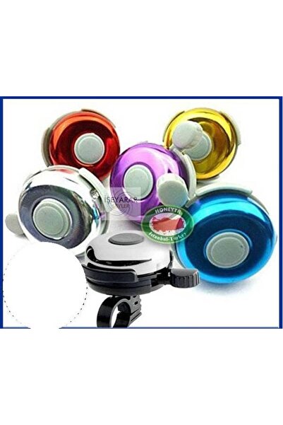 abnturk 1 Adet BüyükBoy Orjinal Metal Bisiklet Zili Scooter Uyarı Sistemi Çin...