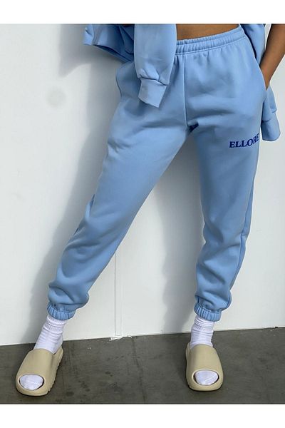 Sweetline Γυναικείο Baby Blue Ellore Oversize Φούτερ