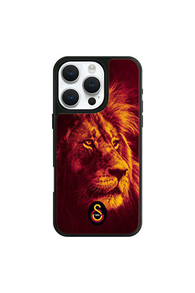 Galatasaray iPhone 16 Pro Max Uyumlu Galatasaray Enerji Aslan Lisanslı Telefo...