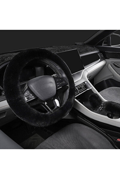 Fox Yumuşak Peluş Direksiyon Vites ve El Freni Seti