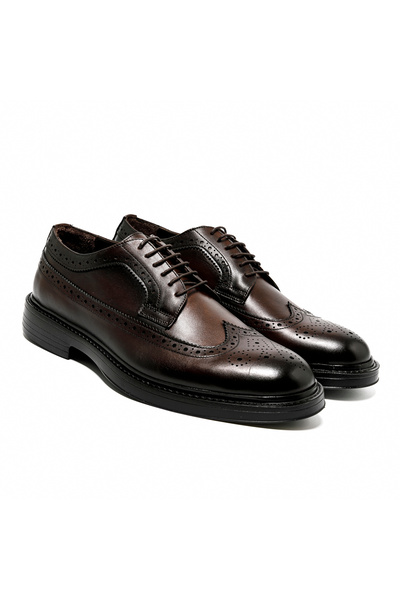 Giuseppe Mengoni Men's Oxford (Classic) Mo-26150A002-26150 Giuseppe Mengoni Brown Spiro
