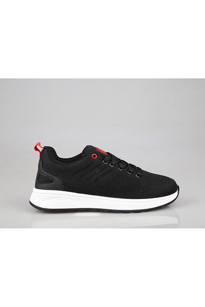 M.P. MP 251-2303 Μαύρο-Κόκκινο Unisex Sneakers