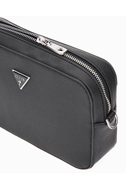 Guess Μίνι τσάντα χιαστί με λογότυπο Milano