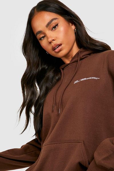 CLAYES Φούτερ Unisex καφέ Dsgn Studio Oversize