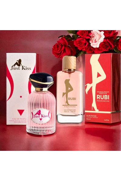 RIVIROSE Ruby perfume bouquet with Just Kiss perfume 200 ml