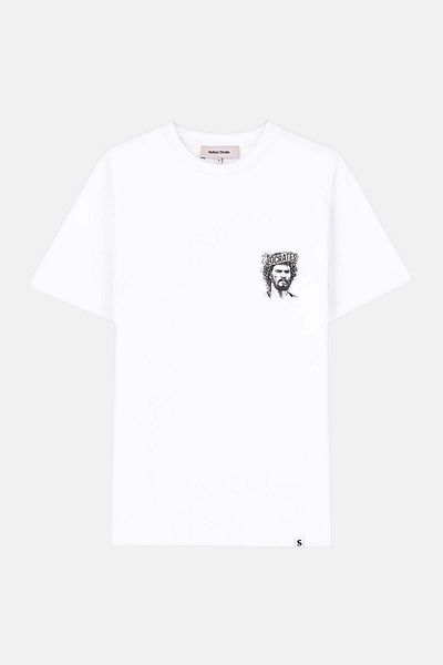 Socrates Λευκό Dr. Socrates Soft T-Shirt