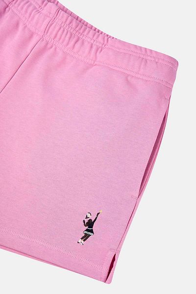 Socrates Queen Soft Fleece Women's Shorts - Pink