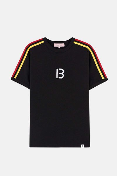 Socrates Γερμανία 13 Ελαφρύ T-shirt - Μαύρο