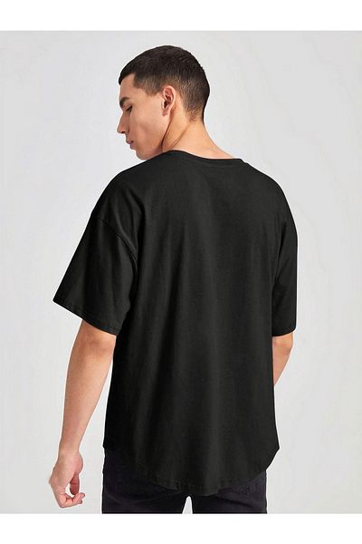 VBSVİBES Unisex Oversize Trouble Printed T-shirt