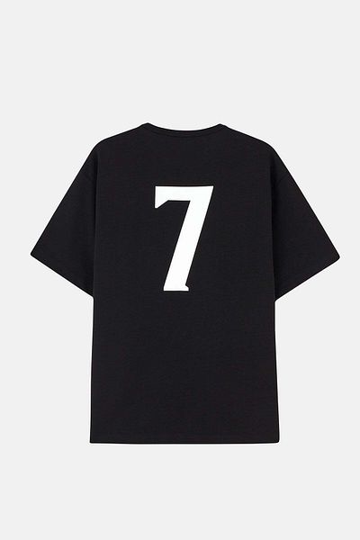 Socrates Μπλουζάκι 7 σε oversize - Είναι μαύρο