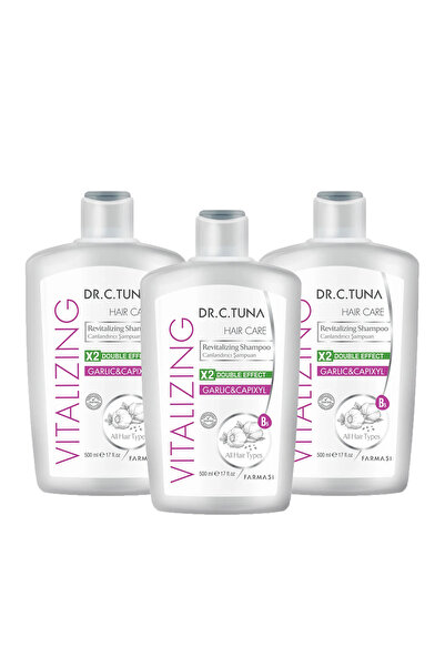 Farmasi دكتور سي تونا 500 مل × 3 قطع - شامبو منعش بالثوم