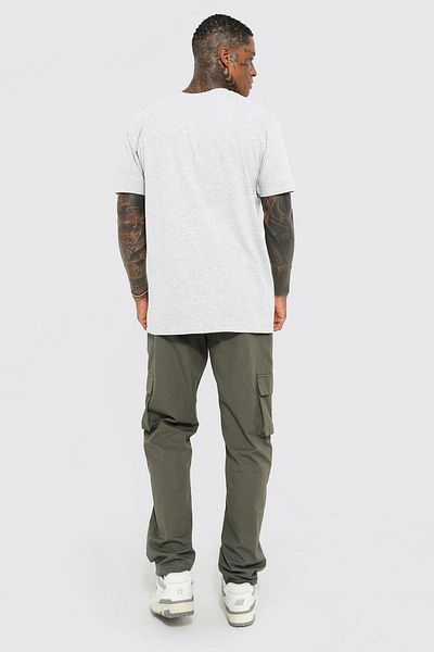 VBSVİBES Tricou unisex gri oversize cu imprimeu Oakland