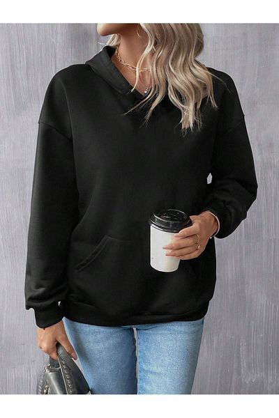 CLAYES Φούτερ Miracles Card - Μαύρη στάμπα Oversize Hooded