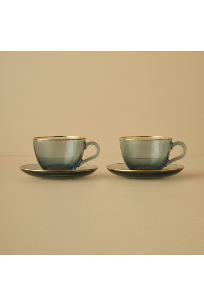 Bella Maison Allure Teacup Set of 2 Blue (240 Cc)