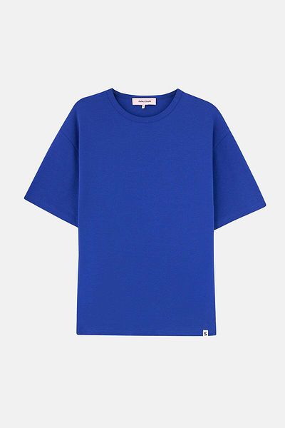 Socrates Γαλλία 10 Oversize Premium T-Shirt - Λαμπερό Μπλε