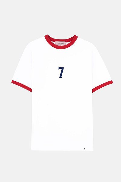 Socrates England 7 Ελαφρύ T-shirt - Λευκό