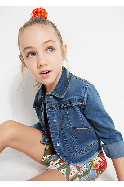 MAYORAL girl's Denim Jacket