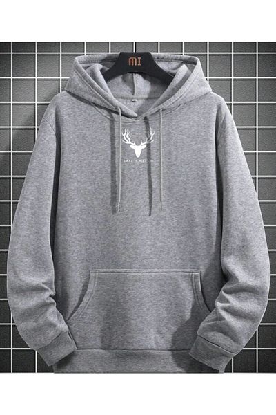 VBSVİBES Φούτερ με κουκούλα GRAY ΣΕΛΙΔΑ ΣΕ ΣΑΣ