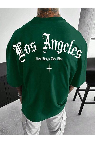 VBSVİBES TRICOU IMPRIMAT LOSANGES OVERSIZE