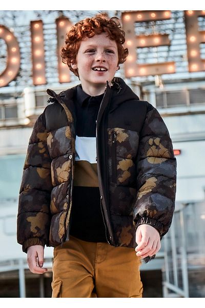 MAYORAL Boy's Puffer Jacket - Printed, Mnvs07461