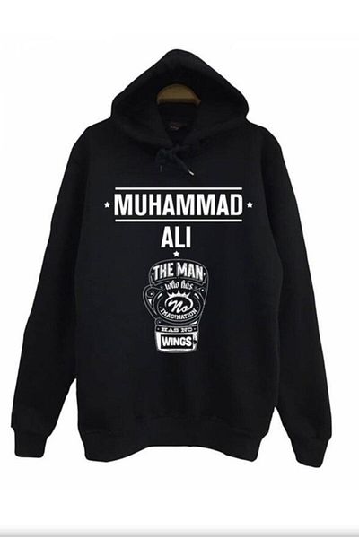 VBSVİBES Hanorac imprimat Muhammad Ali pentru bărbați