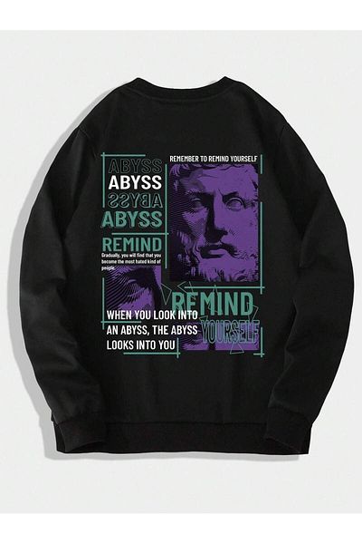 VBSVİBES Hanorac oversize Abyss