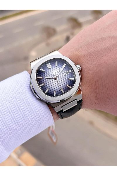 Lee Cooper Leather Cord Calendar Dial 5 Atm Water Resistant Men Wrist Watch Elc.399