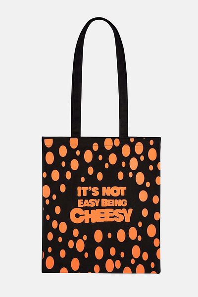 Cheetos Cheesy Tote Bag - Black