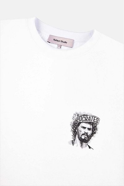 Socrates Λευκό Dr. Socrates Soft T-Shirt
