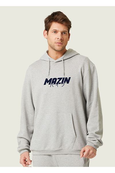 VBSVİBES Hanorac cu glugă cu imprimeu Mazin oversize unisex