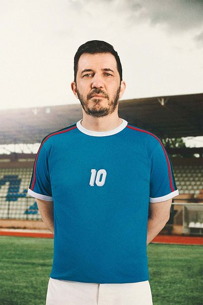 Socrates Ιταλία 10 Ελαφρύ T-shirt - Μπλε