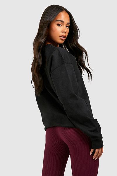 CLAYES Oversize Printed Sweatshirt