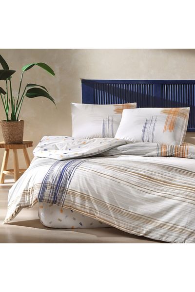 Taç Bed Linen with Elastic, TaçRanforce, Orion