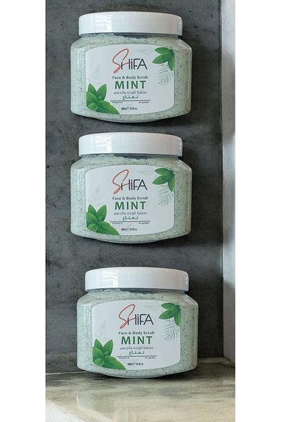 IBRAHEEM AL.QURASHI Shafa Mint Scrub - 500 ml