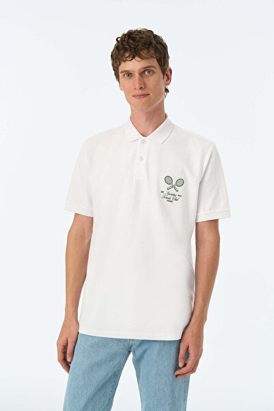 Socrates Tennis Club Polo - Λευκή