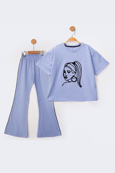 Lmn Suezene Embroidered Spanish Trousers Girl's Suit