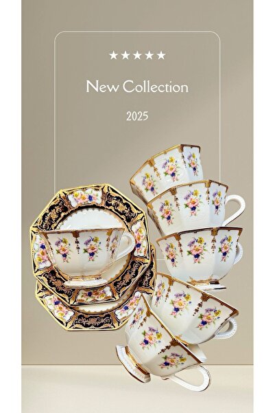 ROY KING ROYKİNG 6 KİŞİLİK 12 PARÇA LİMİTED EDİTİON KAHVE FİNCAN TAKIMI