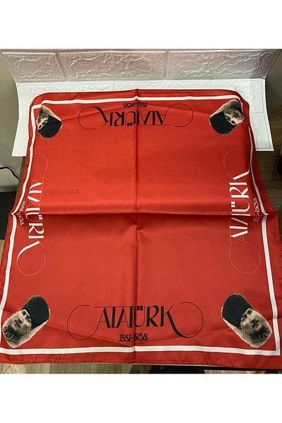 sema aksesuar Unisex Red Ataturk Rassmini Furlar - for Official Ceremonies