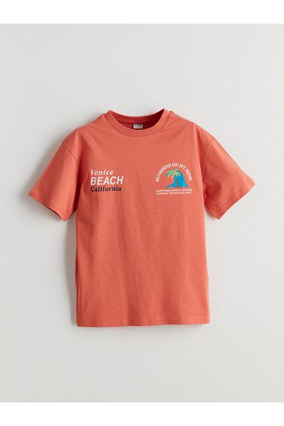 LC Waikiki Момчешка тениска с кръгло деколте