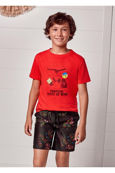 MAYORAL Costum de baie pentru băieți cu imprimeu tropical