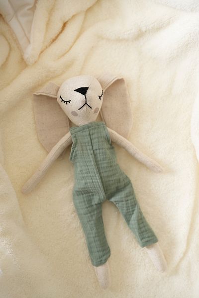 TBA COLLECTION Male Rabbit Sleeping Companion - Green