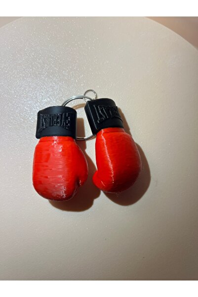 RetreS Boks eldiveni kırmızı anahtarlık (bir çift)