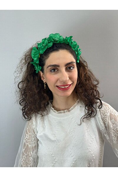 Gönülden Tasarım Accesoriu pentru păr Green Kabiçilik pentru femei