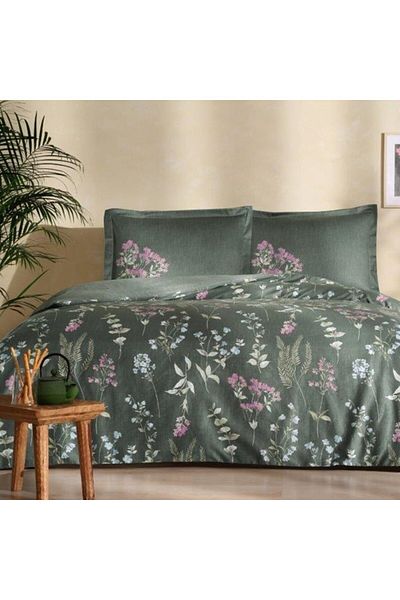 Taç 100% cotton satin double bed linen, TaçMako-Satin, Ruth
