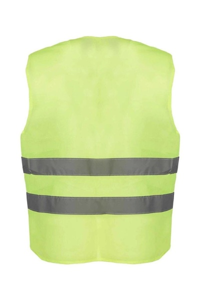 Kardelen İş Elbiseleri Hi-vis Turuncu Fosforlu Reflektörlü İş Güvenliği Yeleği Yüksek Görünürlük Trafik & İnşaat